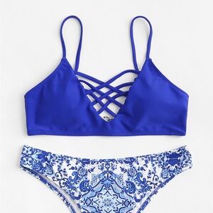 Target Navy Blue Bikini Top